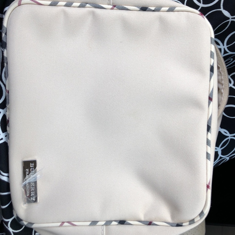 Burberry cosmetic bag NWOT classic bag